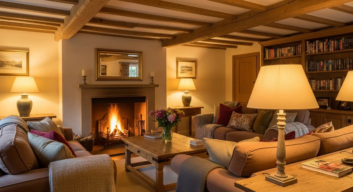 Cosy Dorset cottage interior near Wimborne